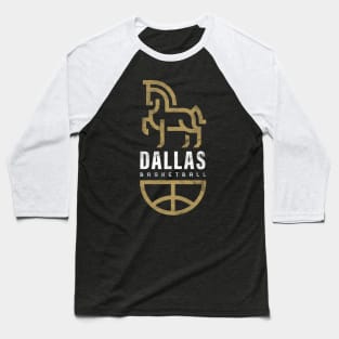 Cool Modern Dallas Mavericks Basketball fan gift Baseball T-Shirt